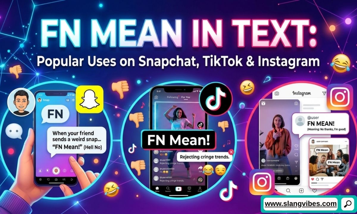 FN Mean in Text on Snapchat, TikTok & Instagram explained as social media slang and chat acronym guide