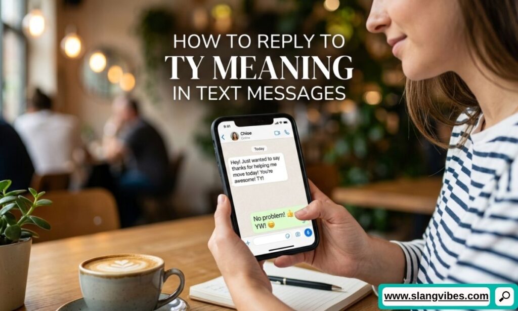 How to reply to TY meaning in text messages with common responses like you’re welcome and no problem in chats