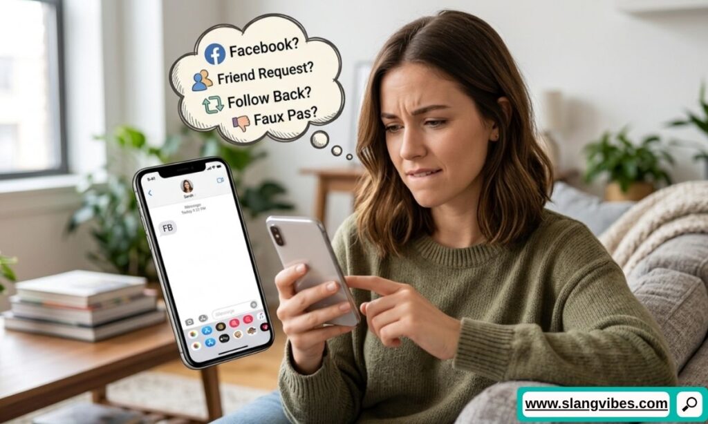 How to respond to FB in text messages with simple chat examples for Snapchat, TikTok, and Instagram