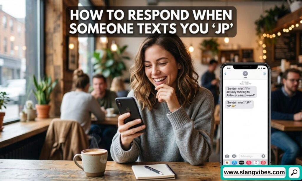 How to Respond When Someone Texts You JP with smartphone chat examples and texting conversation replies