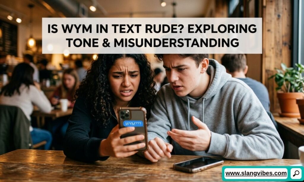 Is WYM in Text rude? Chat examples showing tone, context, and meaning in text messages