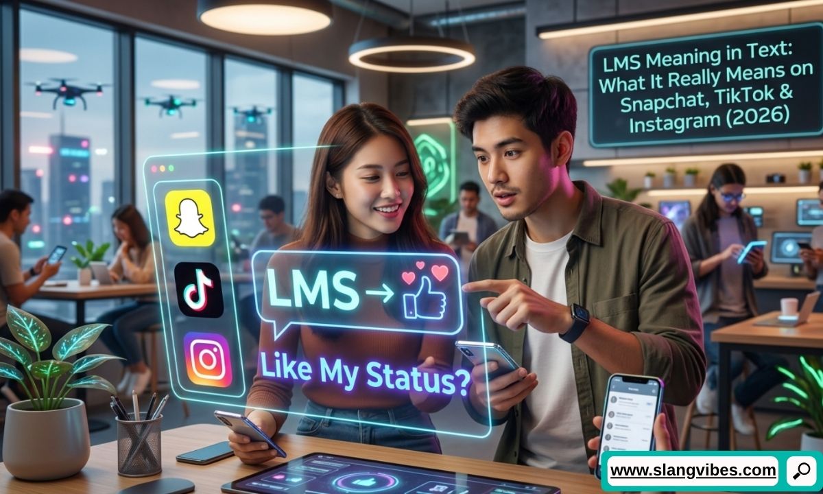 LMS meaning in text explained on Snapchat, TikTok and Instagram with social media slang examples (2026)