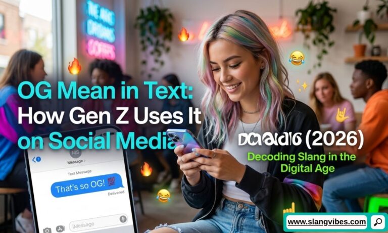 OG mean in text explained with Snapchat, TikTok, and Instagram chat examples showing how Gen Z uses OG in messages.