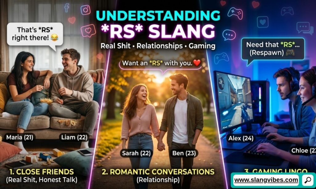 RS meaning in text between close friends shown in real chat conversation