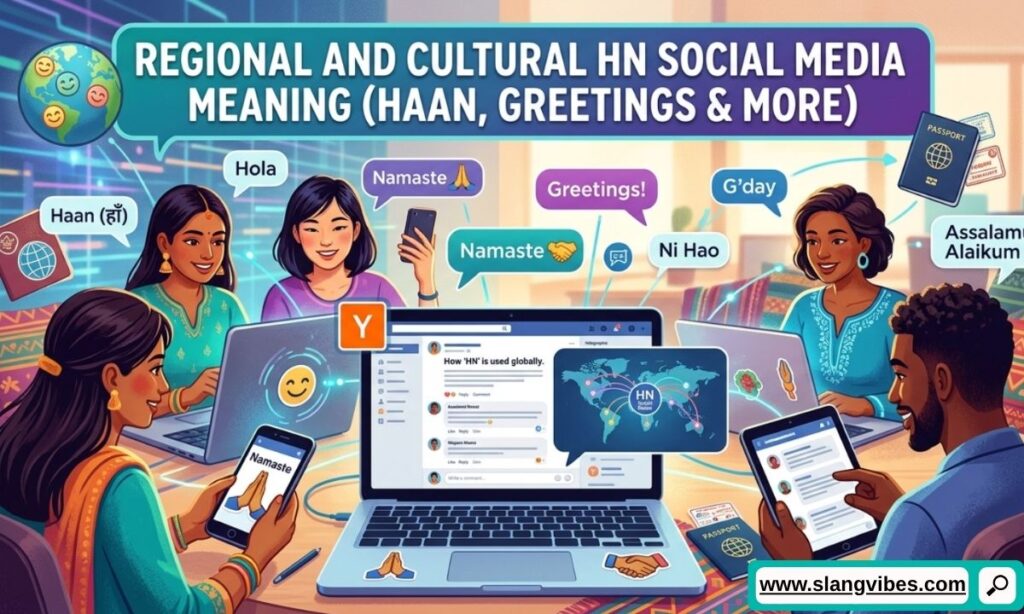HN meaning regional cultural slang Haan greetings social media texting 2026 explained