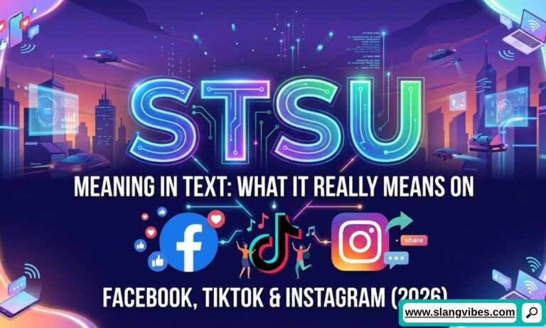 STSU Meaning in Text explained with Facebook, TikTok, and Instagram chat examples and modern texting slang (2026)