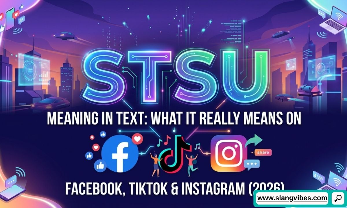 STSU Meaning in Text explained with Facebook, TikTok, and Instagram chat examples and modern texting slang (2026)
