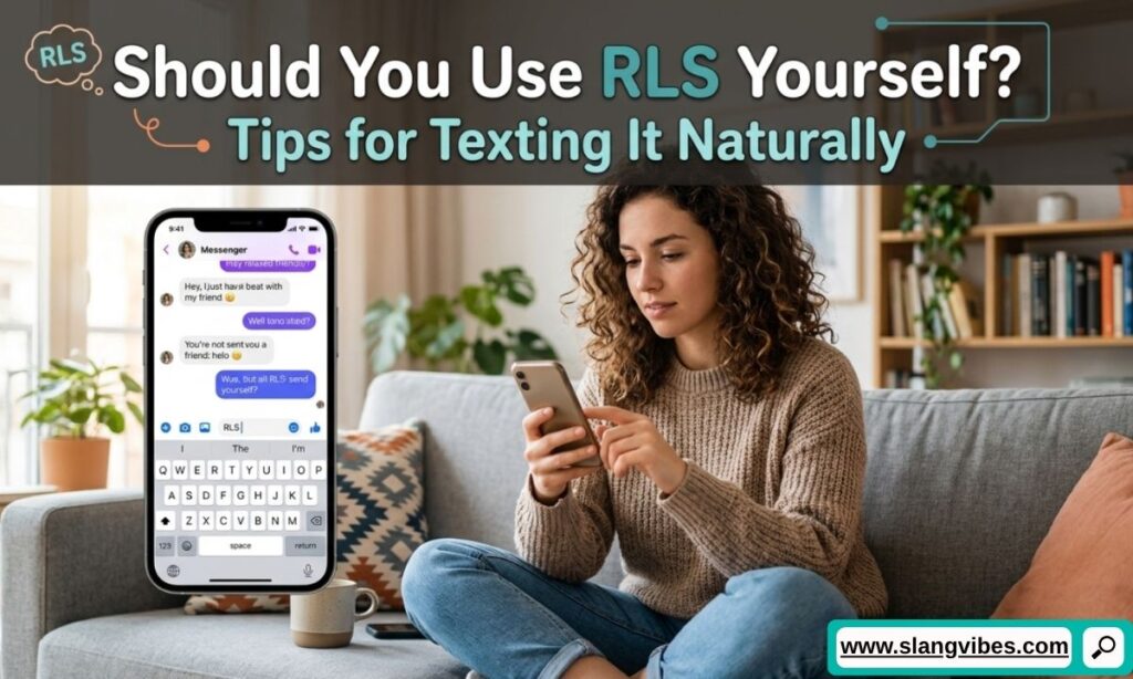 Tips for using RLS naturally in text messages, chats, and social media conversations