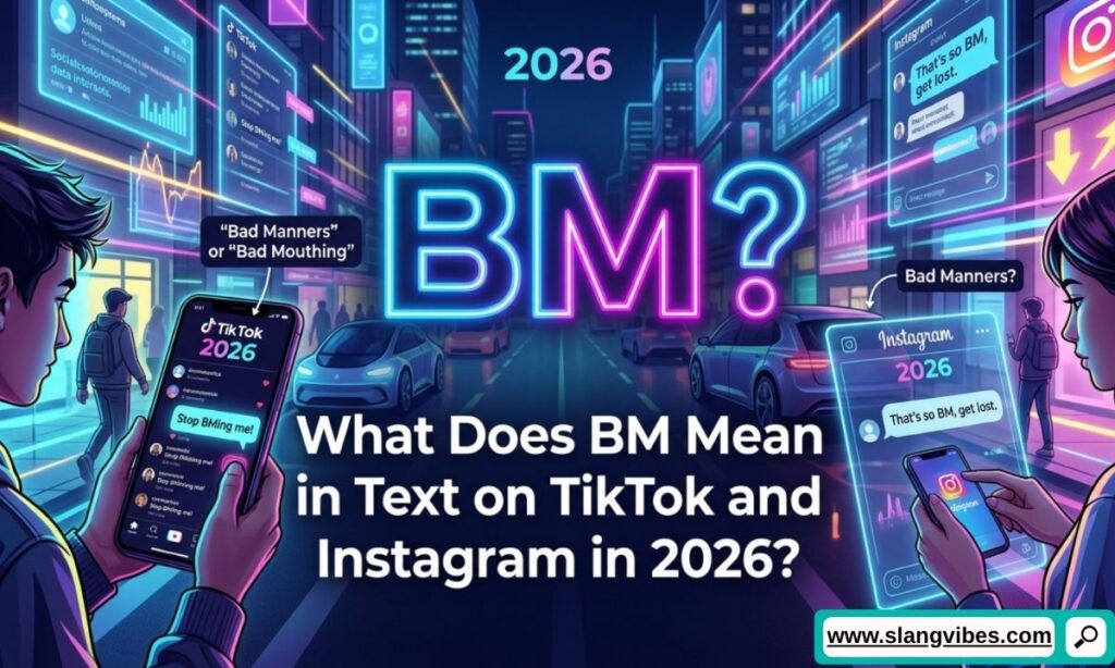 What Does BM Mean in Text on TikTok and Instagram with Gen Z slang, chat examples, and social media meanings in 2026.