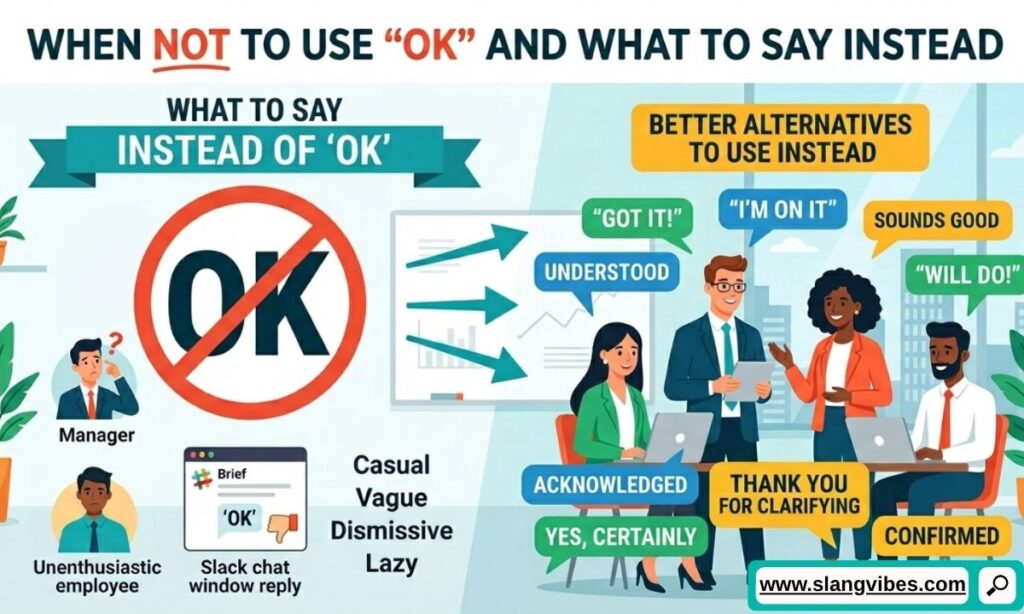 When NOT to use KK in text messages and what to say instead in different chat situations