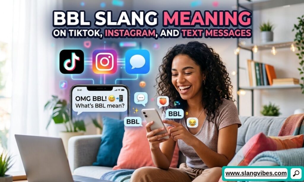 BBL slang meaning on TikTok, Instagram, and text messages explained with real chat examples and social media usage