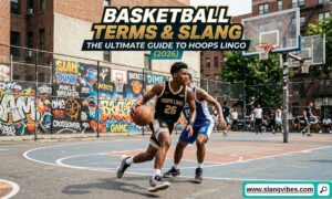 Basketball terms slang guide showing popular hoops lingo, basketball phrases, and court vocabulary for 2026 players and fans.