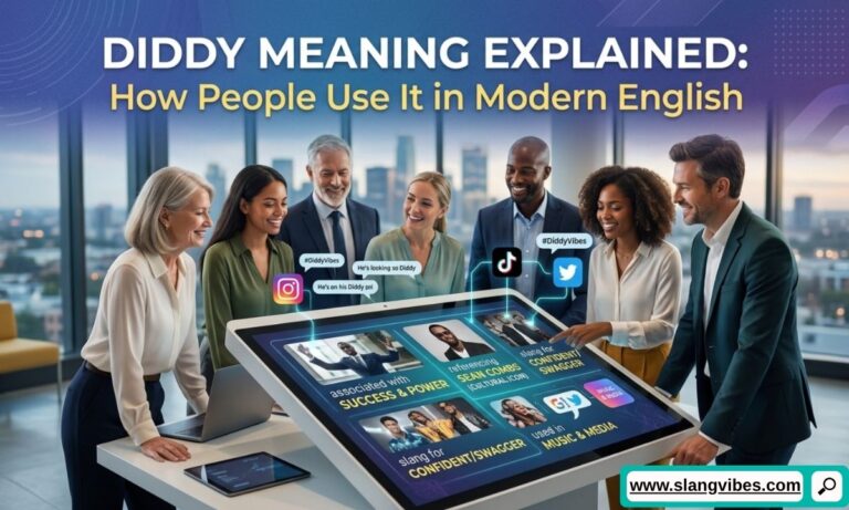 Diddy meaning explained in modern English with slang examples, social media usage, and pop culture context