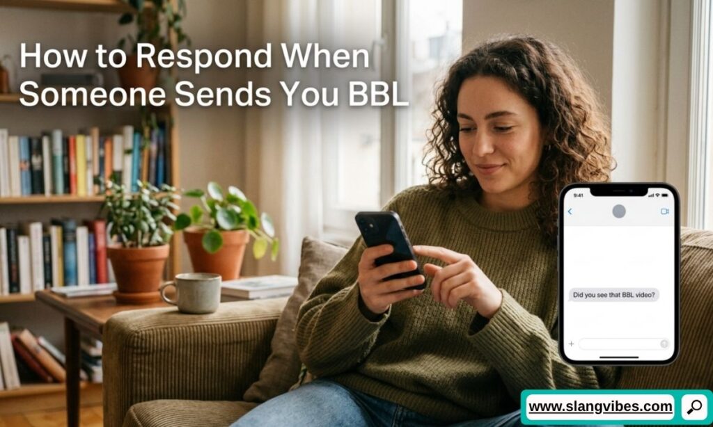 How to respond when someone sends you BBL in a text message with examples for TikTok, Instagram, and online chats