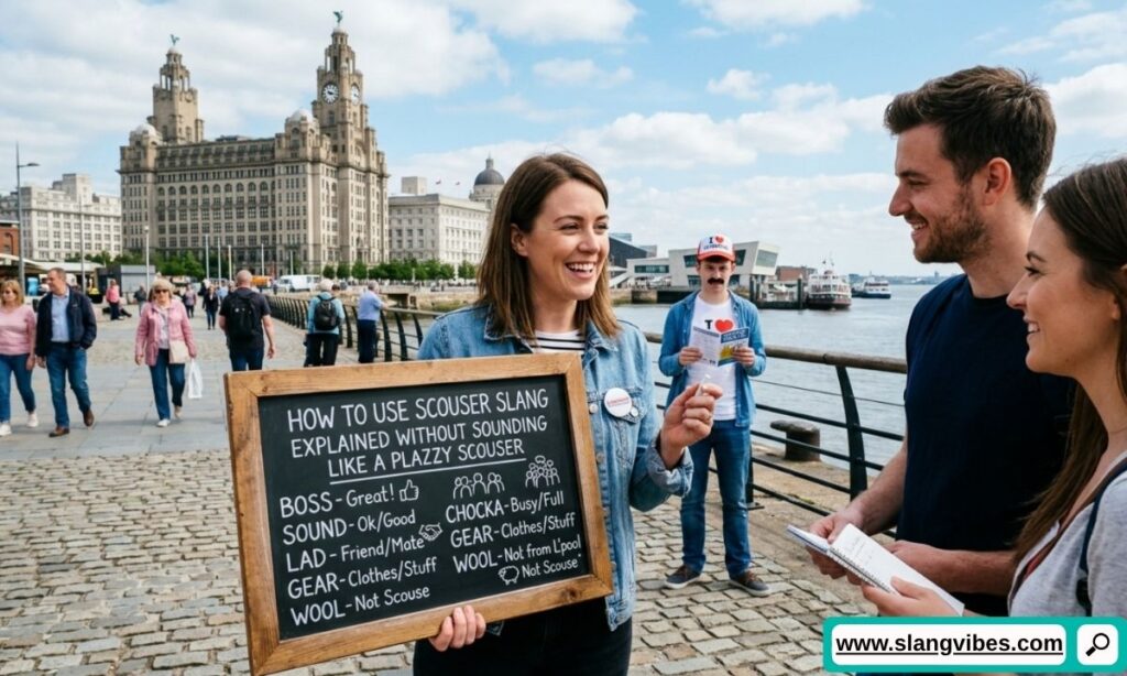 Guide to using Scouser slang naturally without sounding like a plazzy Scouser in Liverpool conversations.