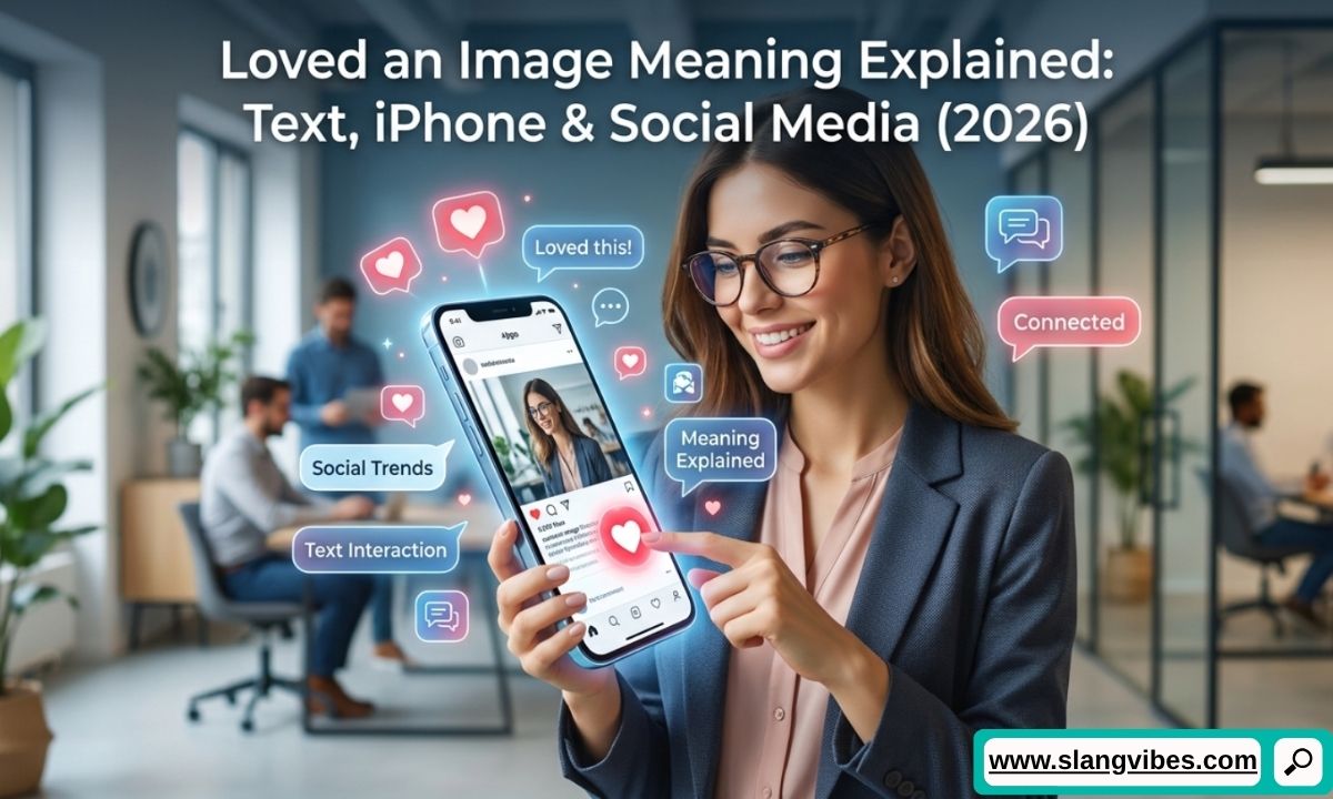 Loved an Image meaning explained in text messages, iPhone reactions, and social media apps with emoji examples