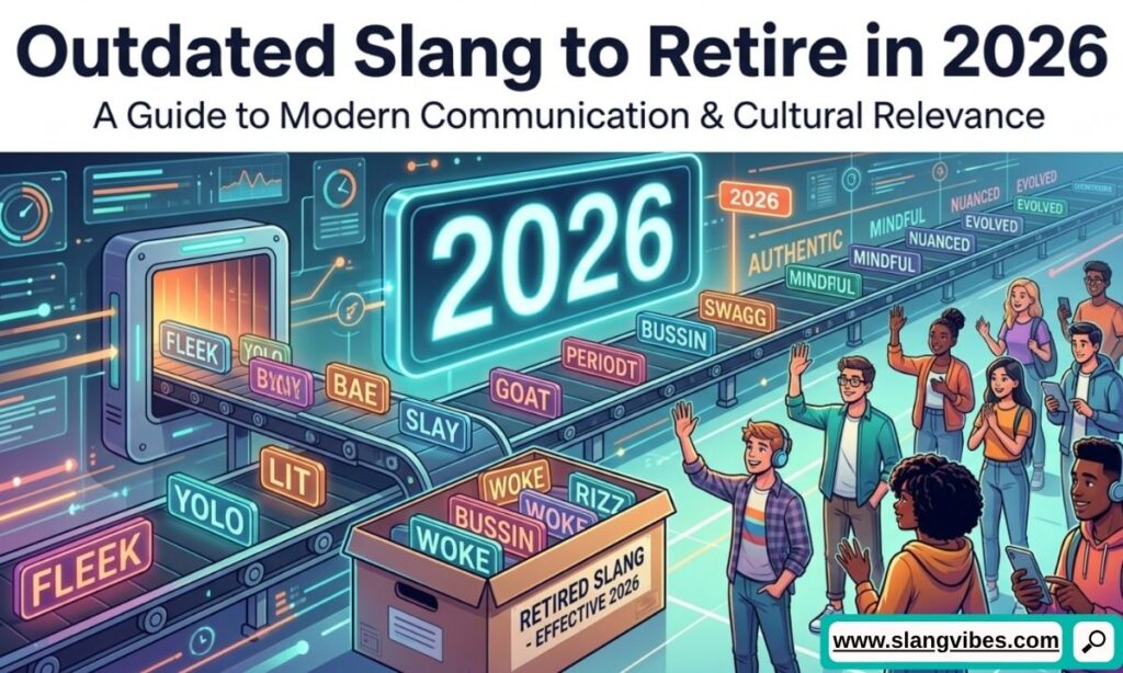 Outdated slang words to retire in 2026 with old expressions replaced by modern Gen Z internet slang