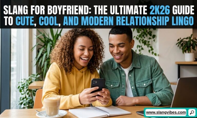 Slang for Boyfriend guide featuring cute relationship slang, modern dating terms, and Gen Z boyfriend nicknames (2K26)