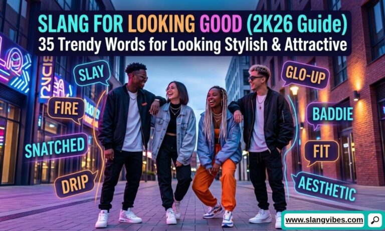 Slang for looking good with trendy Gen Z expressions for stylish, attractive, and fashionable compliments in 2K26