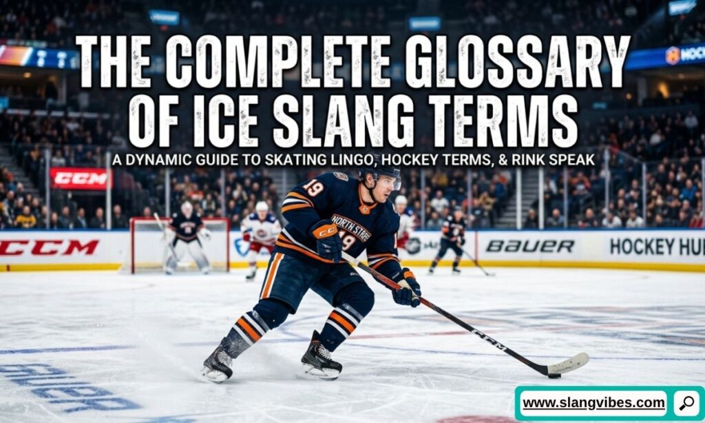 Complete glossary of ice slang terms featuring crystal meth street names, drug slang vocabulary, and educational reference guide.