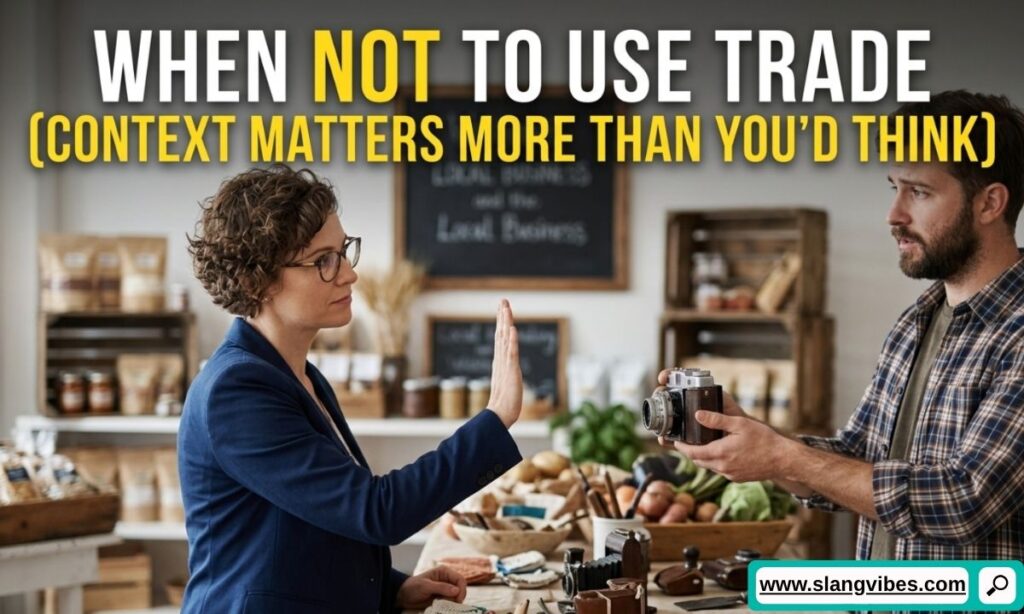 When not to use trade slang in LGBTQ+ conversations explained with context, etiquette, and real-life usage examples.