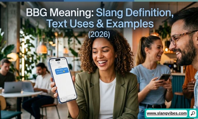 BBG meaning in slang explained with text message examples and common uses in 2026