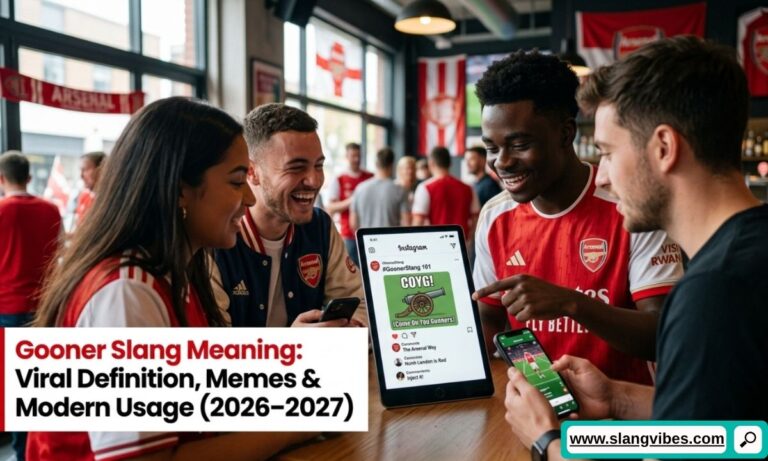 Gooner slang meaning explained with viral memes, Gen Z internet culture, social media chat examples, and modern usage (2026).