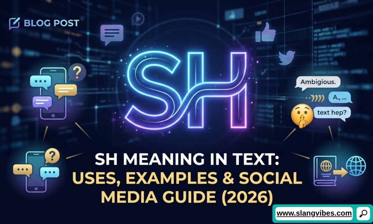 SH meaning in text explained with chat examples, social media slang, texting abbreviations, and online messaging guide