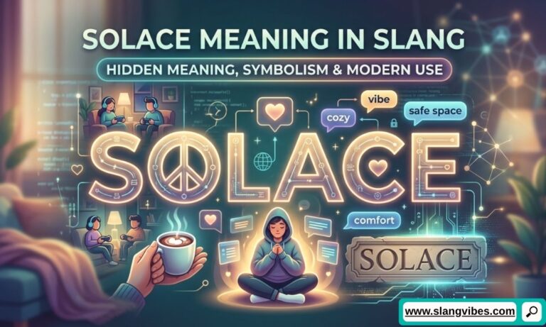 Solace meaning in slang with symbolism of comfort, peace, and emotional relief