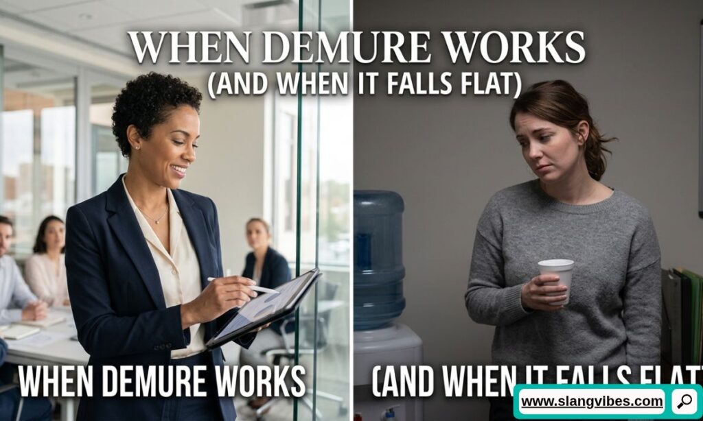 When demure slang works and when it falls flat in texts, captions, and social media conversations