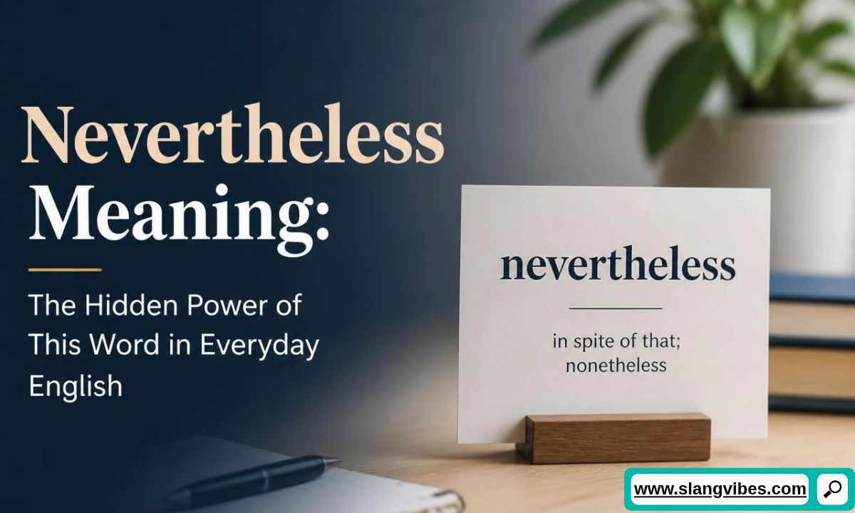 Nevertheless Meaning Explained: Examples & Usage Tips
